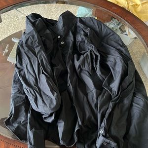 Black Mens Dress Shirt
